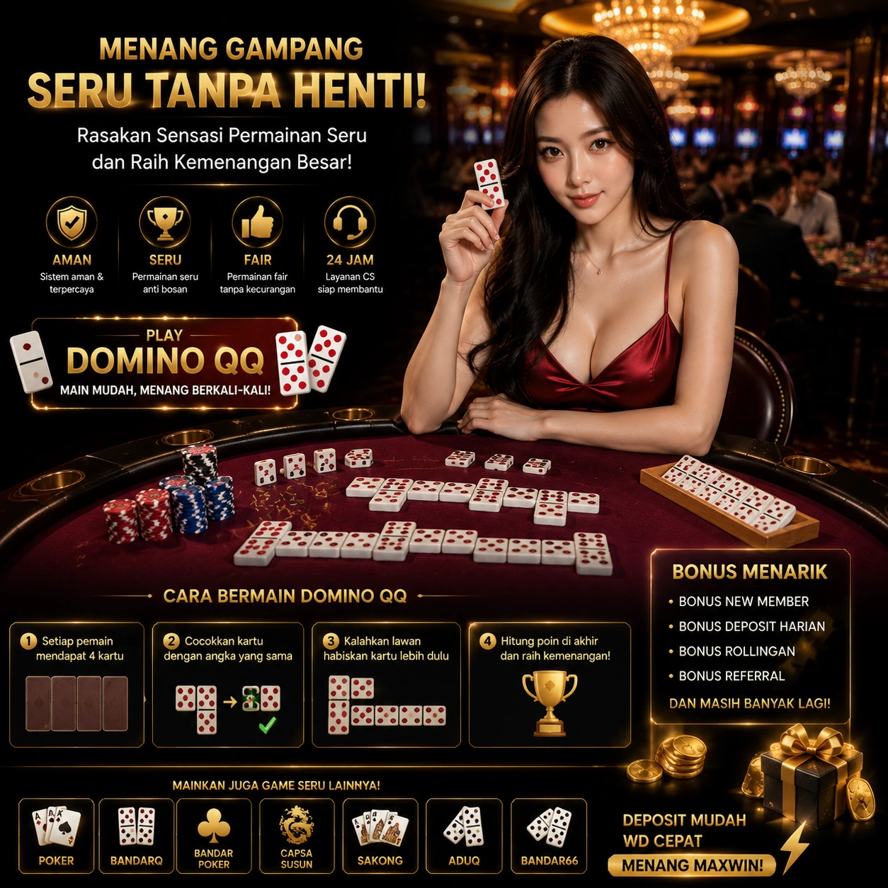 Main kakekwangiq.com Menang Jackpot Besar