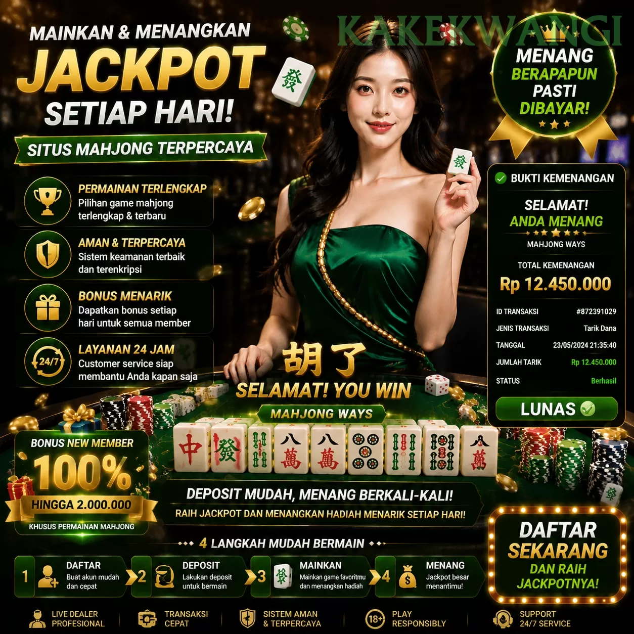 Slot Gacor idkakekwangi Setiap Hari